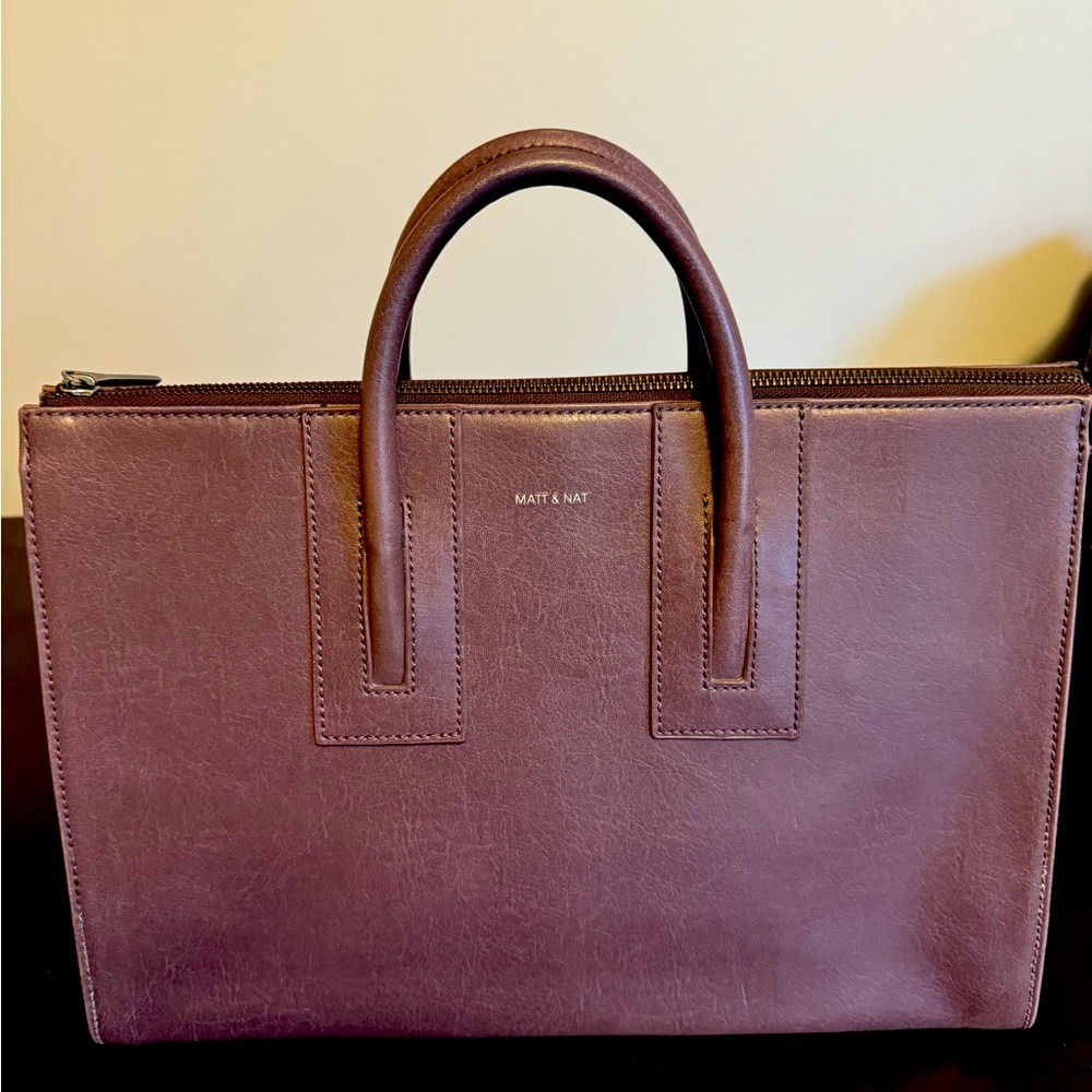 Matt & Nat Structured Satchel – Gently Used